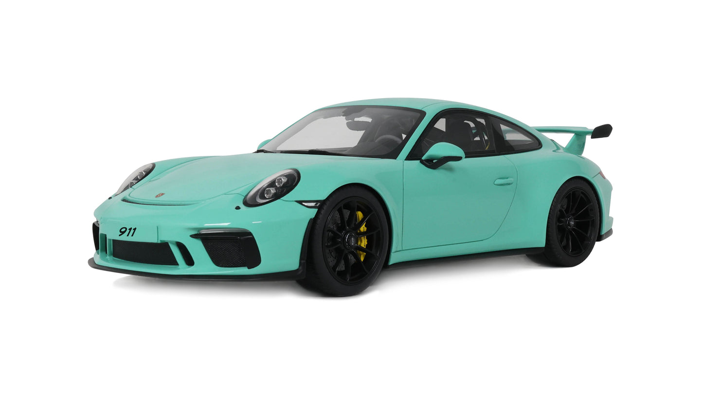 Porsche 911 991.2 GT3 Mint Green GT550 GTSpirit 1/18
