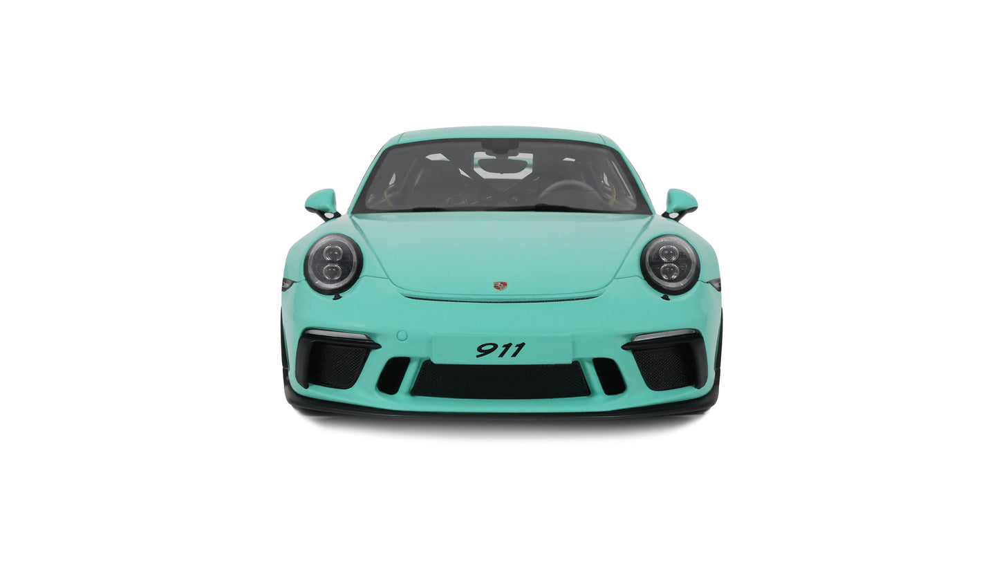 Porsche 911 991.2 GT3 Mint Green GT550 GTSpirit 1/18