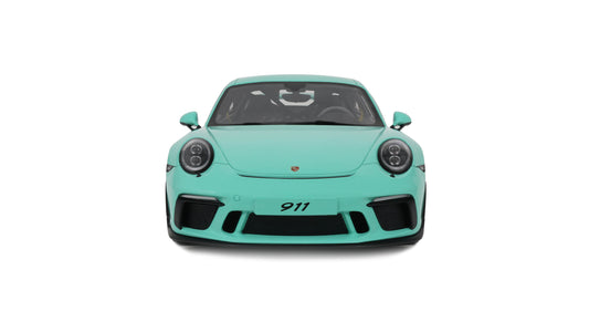 Porsche 911 991.2 GT3 Mint Green GT550 GTSpirit 1/18