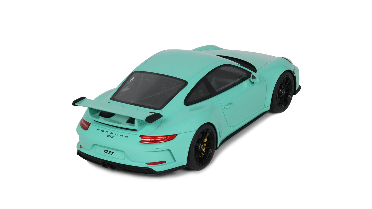 Porsche 911 991.2 GT3 Mint Green GT550 GTSpirit 1/18