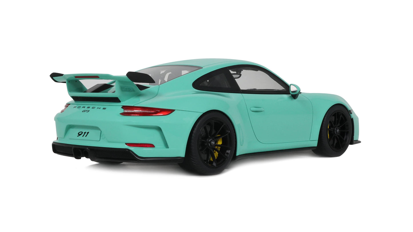 Porsche 911 991.2 GT3 Mint Green GT550 GTSpirit 1/18