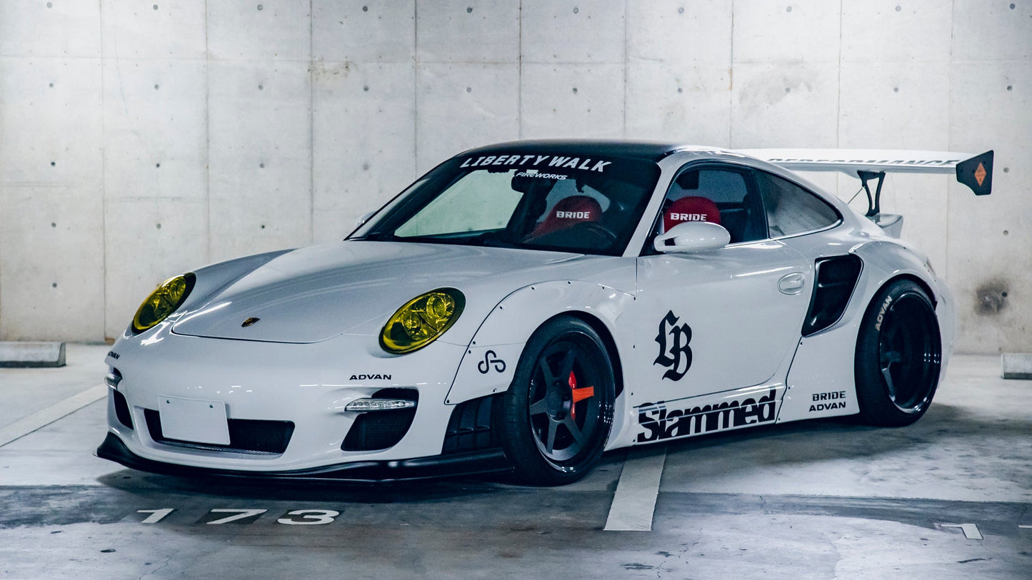 LB-Works turbo white GT958 GTSpirit 1/18