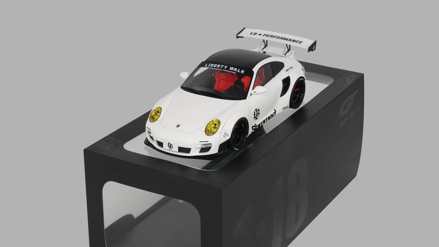 LB-Works turbo white GT958 GTSpirit 1/18