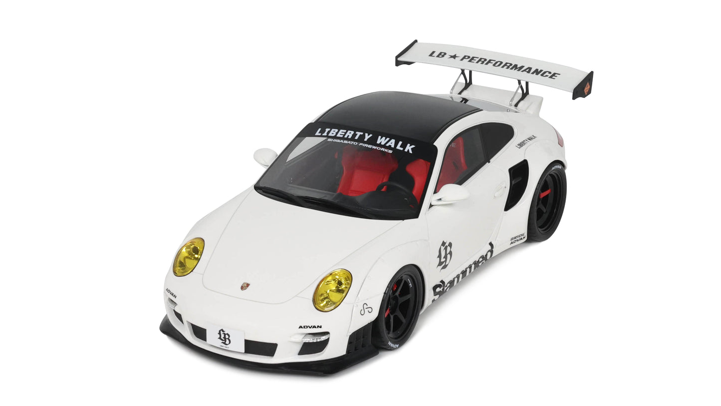LB-Works turbo white GT958 GTSpirit 1/18