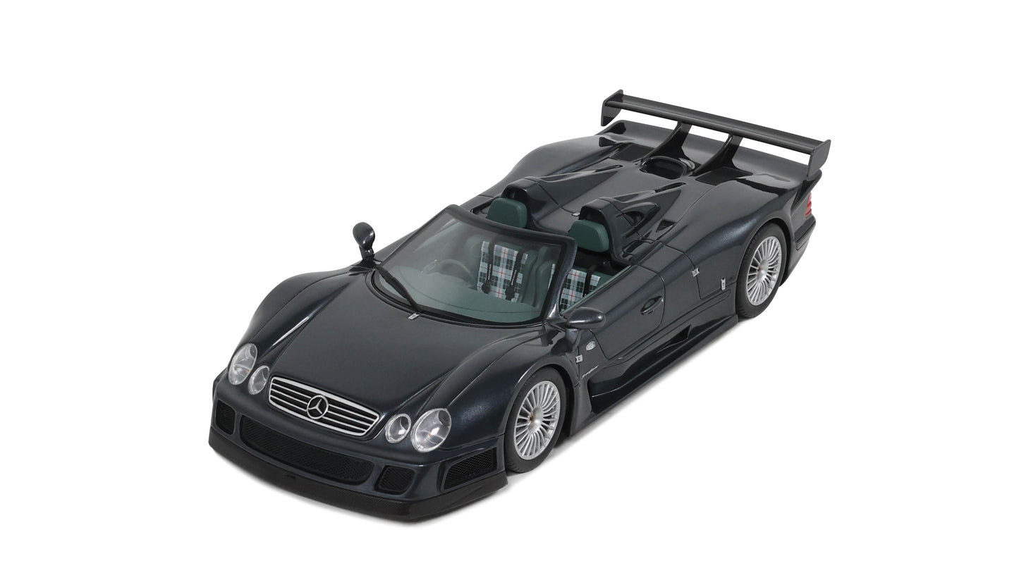 Mercedes benz CLK-GTR Roadster steel grey 1999 GT960 GTSpirit 1/18