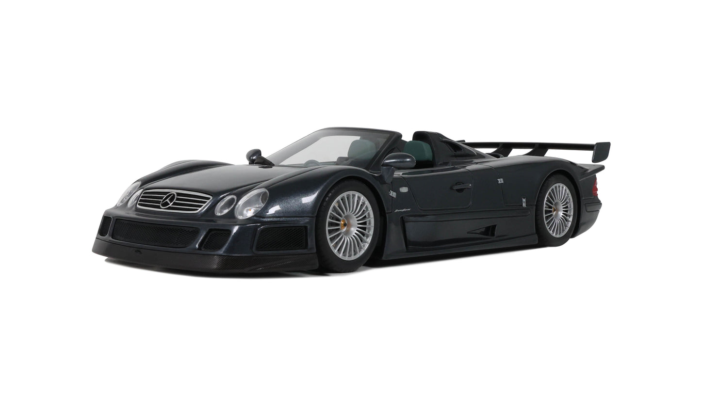 Mercedes benz CLK-GTR Roadster steel grey 1999 GT960 GTSpirit 1/18