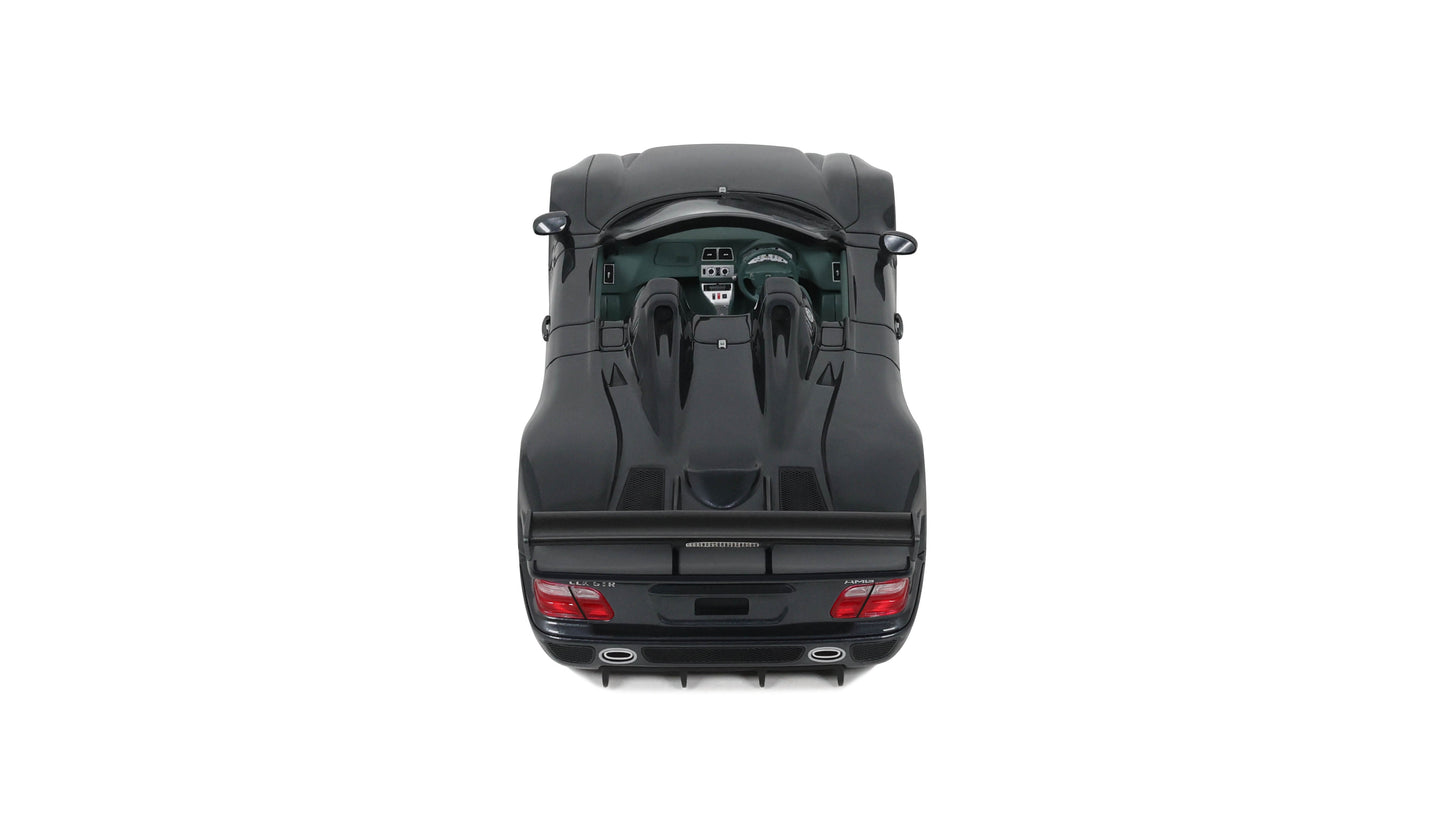Mercedes benz CLK-GTR Roadster steel grey 1999 GT960 GTSpirit 1/18