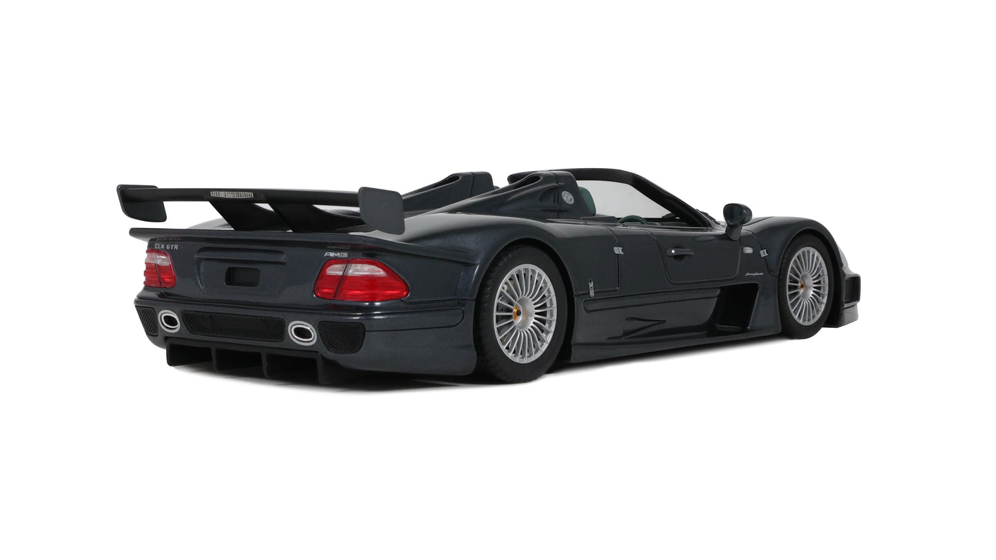 Mercedes benz CLK-GTR Roadster steel grey 1999 GT960 GTSpirit 1/18