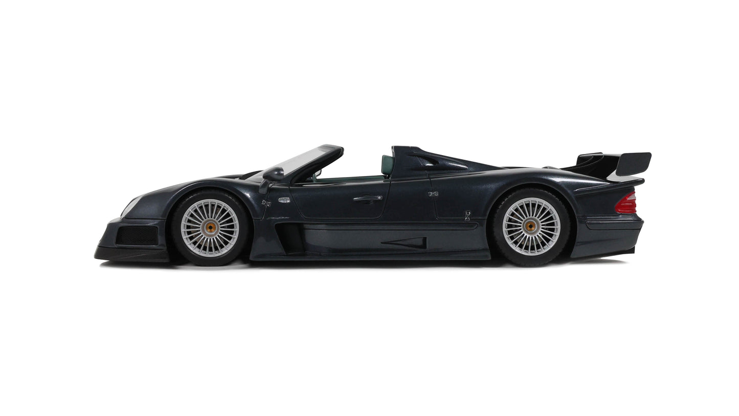 Mercedes benz CLK-GTR Roadster steel grey 1999 GT960 GTSpirit 1/18
