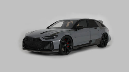 PRECOMMANDE - AUDI RS 6 GT GREY 2024 - GT Spirit - 1/18