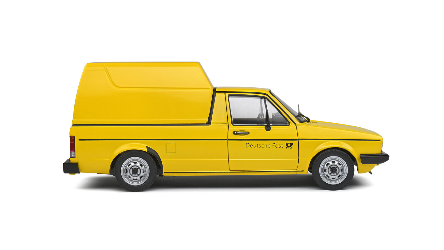 Volkswagen Caddy Mk.1 German Post 1982 - Solido - 1/18