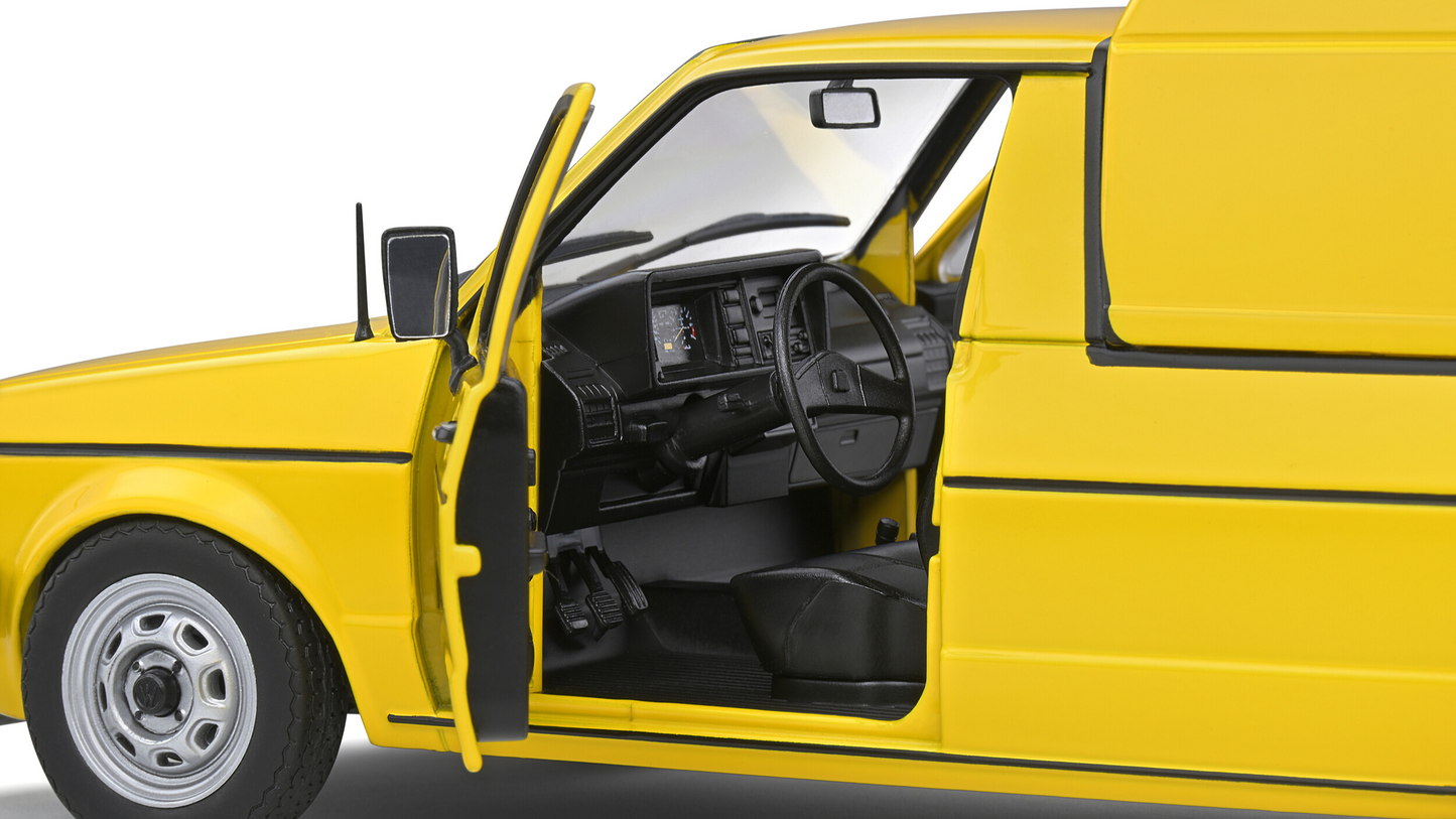 Volkswagen Caddy Mk.1 German Post 1982 - Solido - 1/18