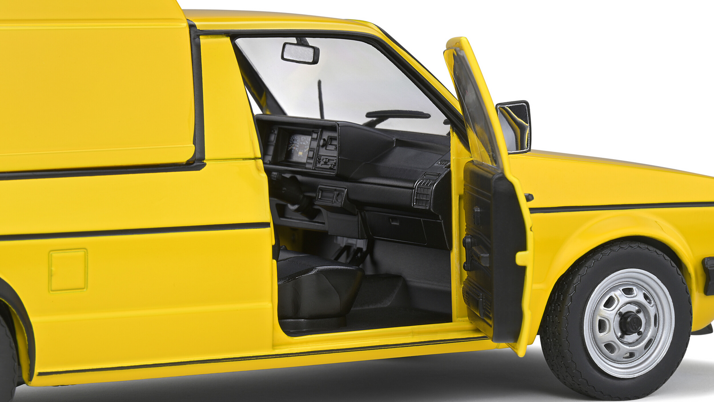Volkswagen Caddy Mk.1 German Post 1982 - Solido - 1/18