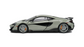 McLaren 600 LT Coupe blade silver 2018 - Solido - 1/18