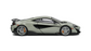 McLaren 600 LT Coupe blade silver 2018 - Solido - 1/18