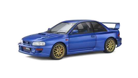 Subaru Impreza 22B Sonic Blue 1998 - Solido - 1/18