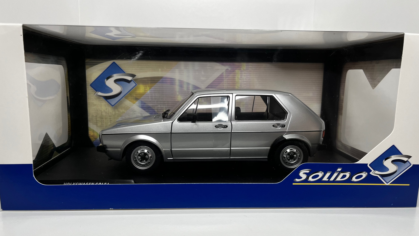 Volkswagen Golf L Gris Métal 1983 - Solido - 1/18