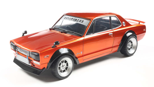 PRECOMMANDE - NISSAN SKYLINE (C10) HAKOSUKA SOLIDO WORKS ORANGE METALLIC 1970 - Solido - 1/18