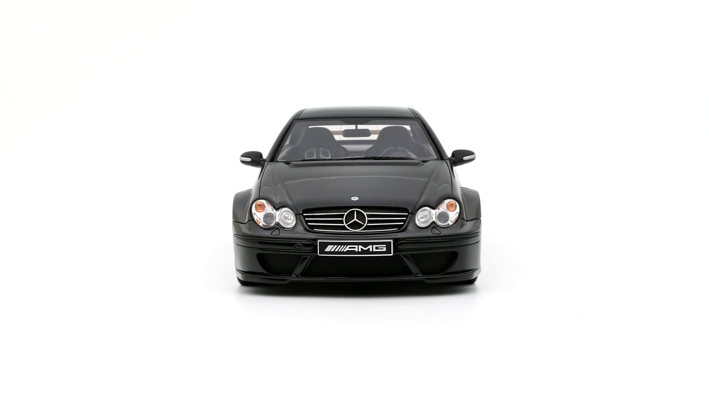 MERCEDES-BENZ C209 CLK DTM AMG COUPE OBSIDIAN BLACK METALLIC 200 - Ottomobile - 1/18