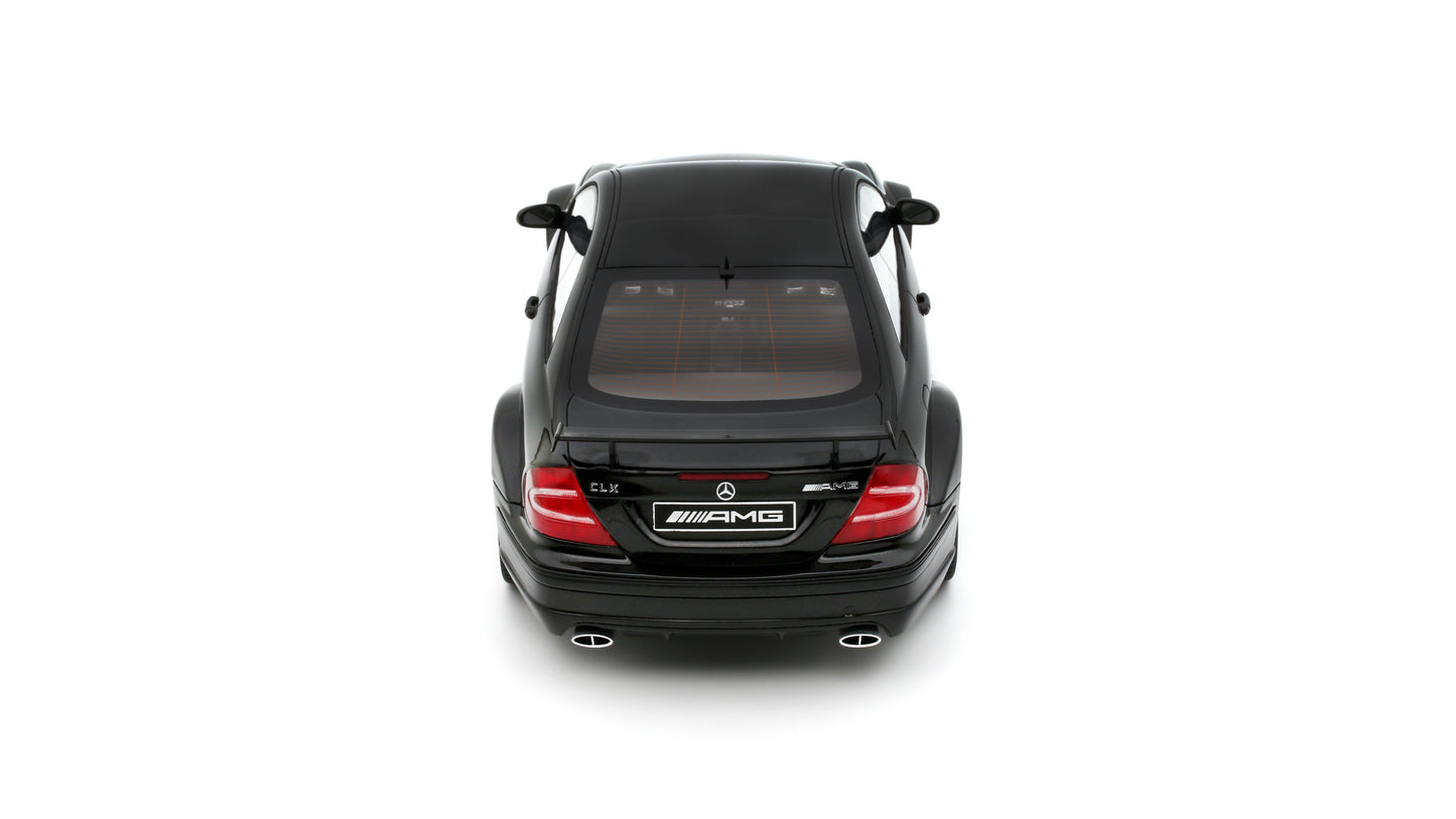 MERCEDES-BENZ C209 CLK DTM AMG COUPE OBSIDIAN BLACK METALLIC 200 - Ottomobile - 1/18