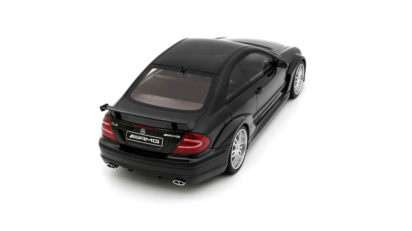 MERCEDES-BENZ C209 CLK DTM AMG COUPE OBSIDIAN BLACK METALLIC 200 - Ottomobile - 1/18