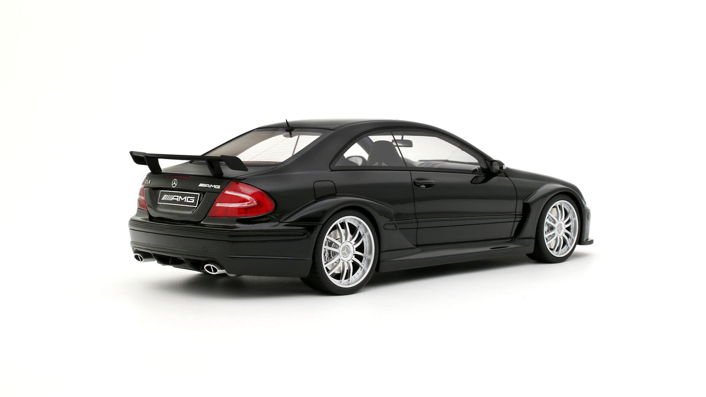 MERCEDES-BENZ C209 CLK DTM AMG COUPE OBSIDIAN BLACK METALLIC 200 - Ottomobile - 1/18