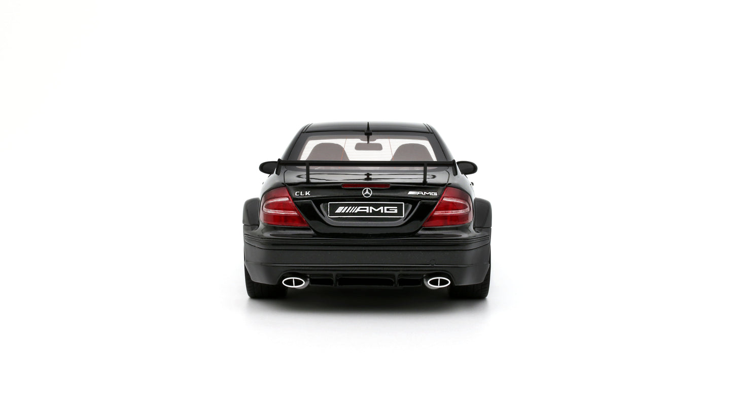 MERCEDES-BENZ C209 CLK DTM AMG COUPE OBSIDIAN BLACK METALLIC 200 - Ottomobile - 1/18