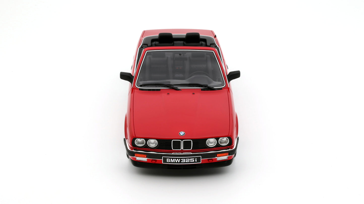 BMW 325I CONVERTIBLE BRIGHT RED 308 1986 - Ottomobile - 1/18