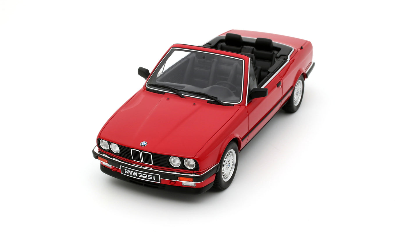 BMW 325I CONVERTIBLE BRIGHT RED 308 1986 - Ottomobile - 1/18