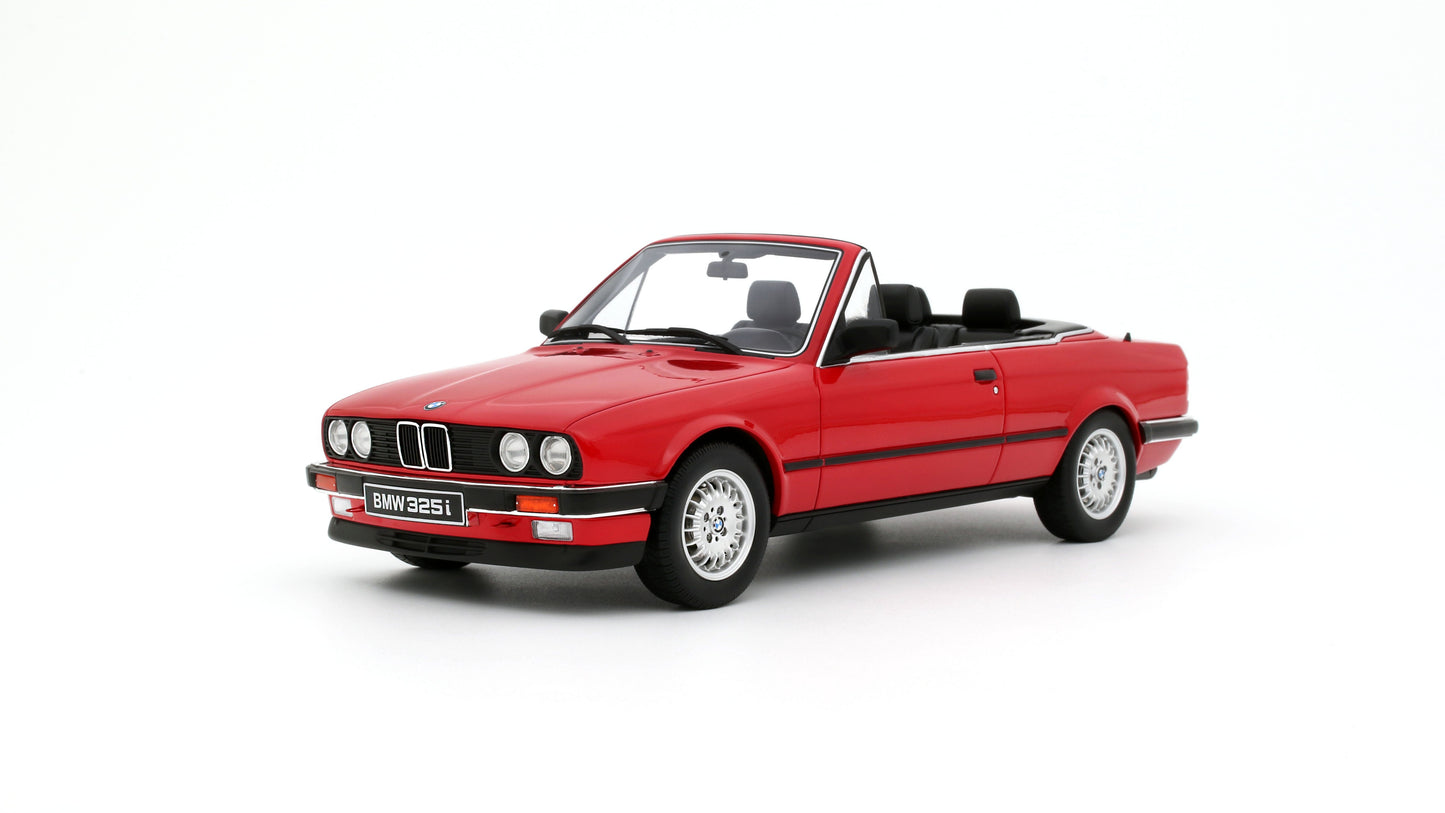 BMW 325I CONVERTIBLE BRIGHT RED 308 1986 - Ottomobile - 1/18
