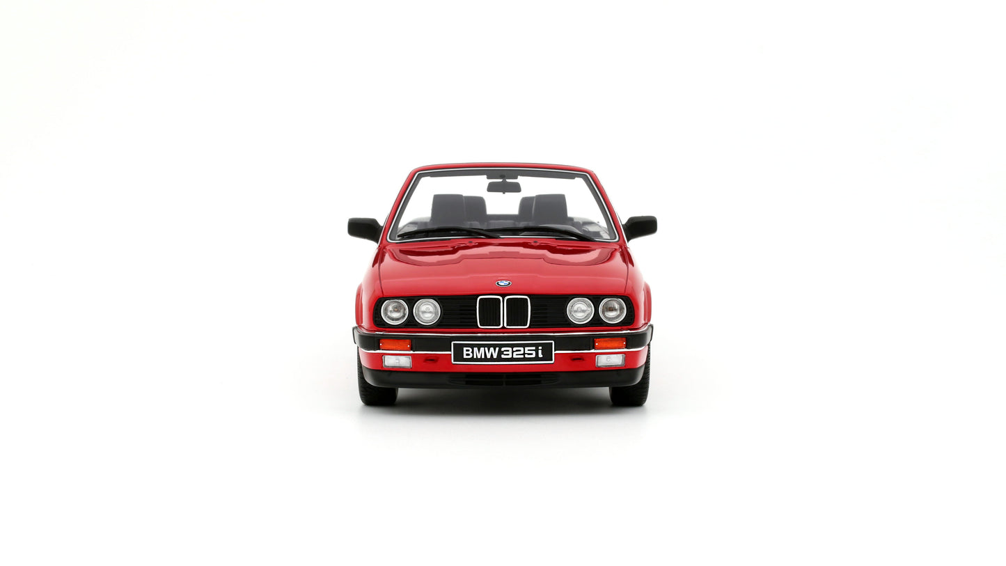 BMW 325I CONVERTIBLE BRIGHT RED 308 1986 - Ottomobile - 1/18
