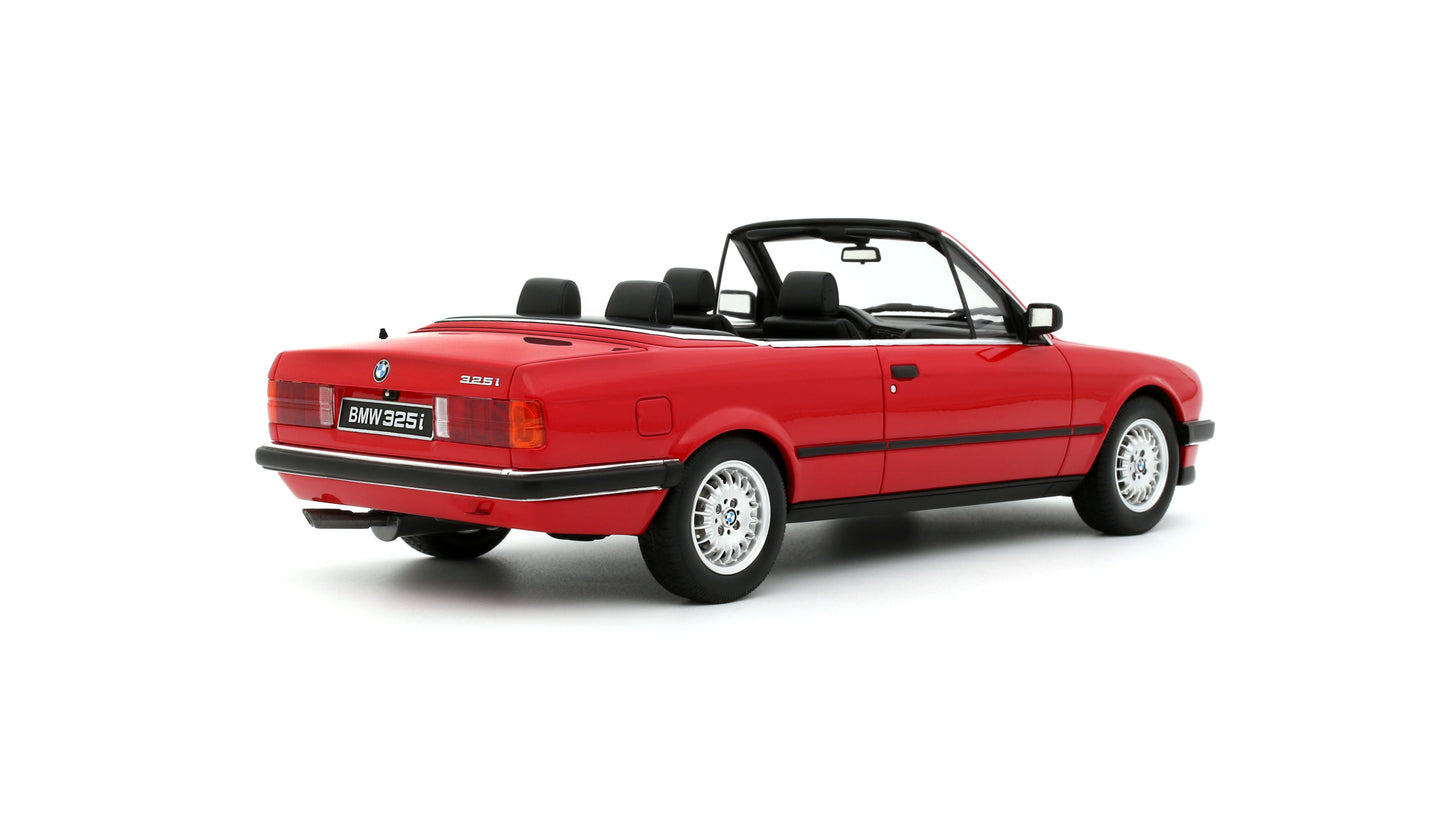 BMW 325I CONVERTIBLE BRIGHT RED 308 1986 - Ottomobile - 1/18