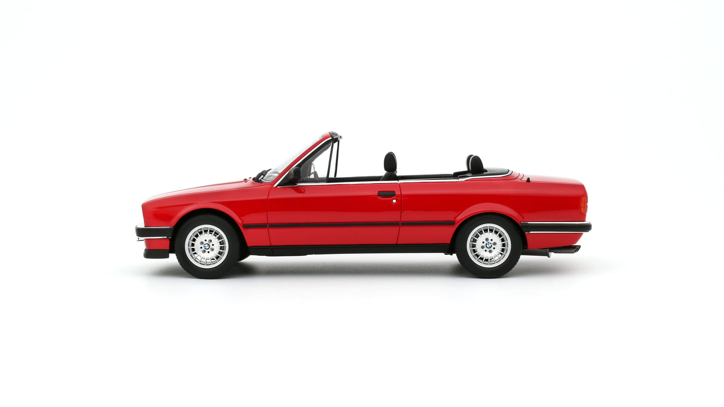 BMW 325I CONVERTIBLE BRIGHT RED 308 1986 - Ottomobile - 1/18
