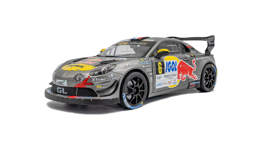 ALPINE A110 RGT+ GREY #6 S.LOEB / L.GODEY RALLYE DU MONT BLANC 2 - Solido - 1/18