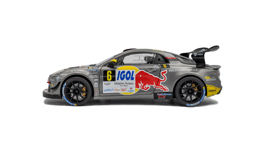 ALPINE A110 RGT+ GREY #6 S.LOEB / L.GODEY RALLYE DU MONT BLANC 2 - Solido - 1/18