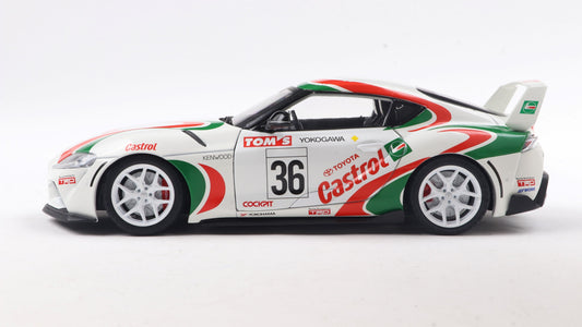 PRECOMMANDE - TOYOTA GR SUPRA TOYOTA RACING TRIBUTE WHITE 2024 - Solido - 1/18
