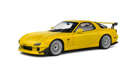 Mazda RX7 FD3RS STREETFIGHTERS JAUNE 1999 - Solido - 1/18