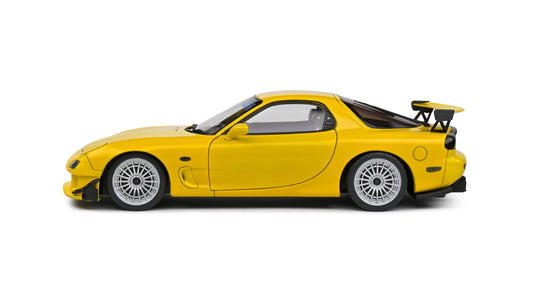 Mazda RX7 FD3RS STREETFIGHTERS JAUNE 1999 - Solido - 1/18