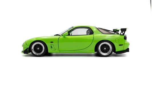 PRECOMMANDE - MAZDA RX7 FD3RS SOLIDO WORKS NEON GREEN 1994 - Solido - 1/18