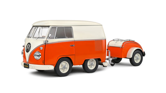 Cool Combi ORANGE/BLANC 1950 - Solido - 1/18