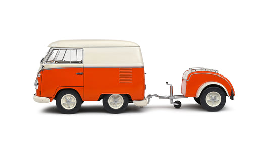 Cool Combi ORANGE/BLANC 1950 - Solido - 1/18