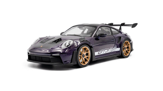 PRECOMMANDE - PORSCHE 911 GT3RS WEISSACH PACKAGE VIOLA PURPLE METALLIC 2024 - Solido - 1/18