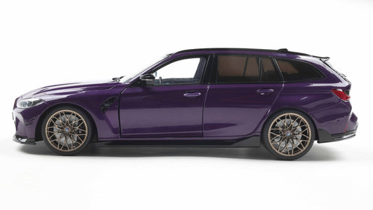 BMW M3 compétition touring purple - Solido - 1/18