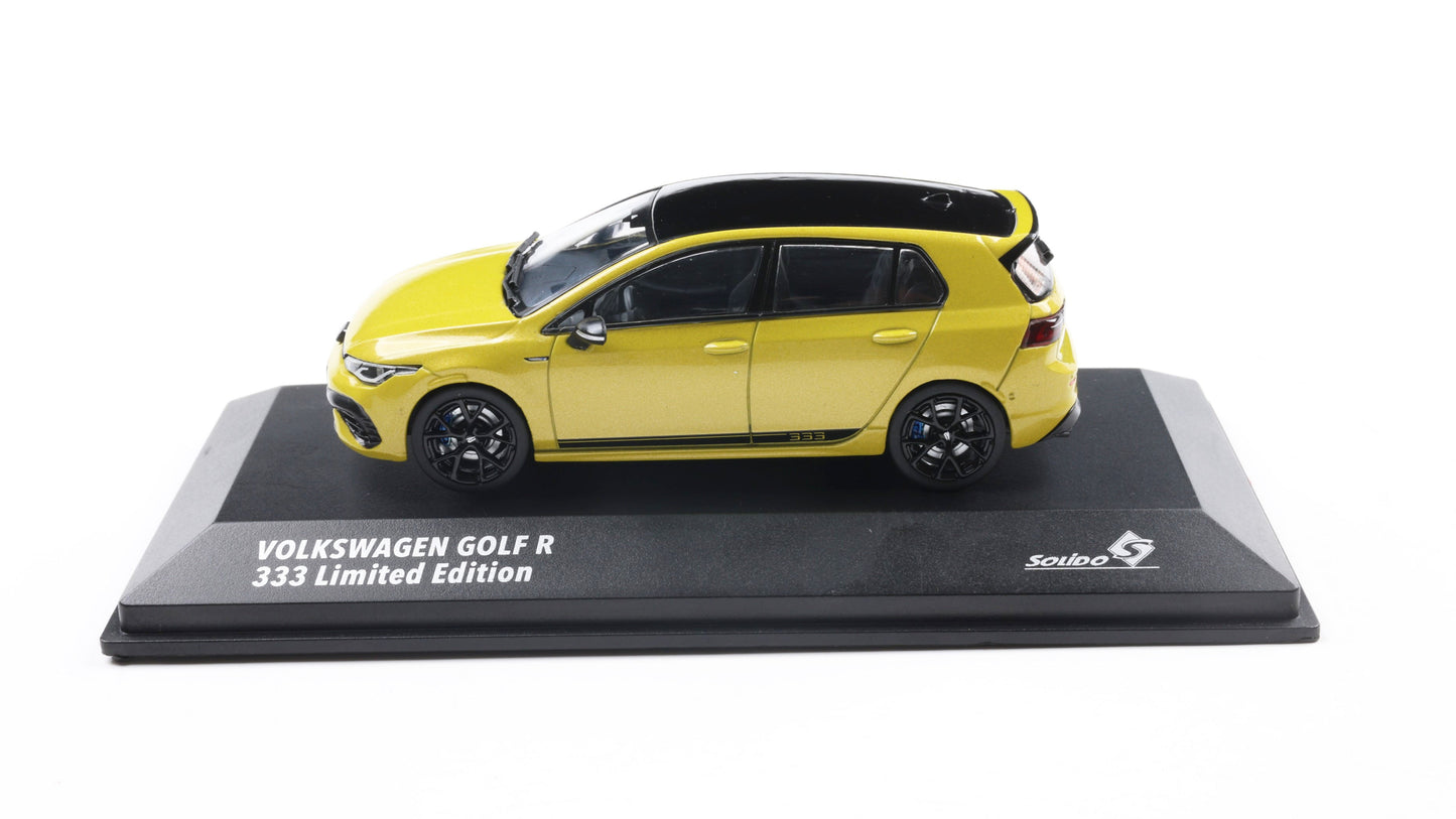 PRECOMMANDE - VOLKSWAGEN GOLF R 333 LIMITED EDITION LIME YELLOW 2023 - Solido - 1/43