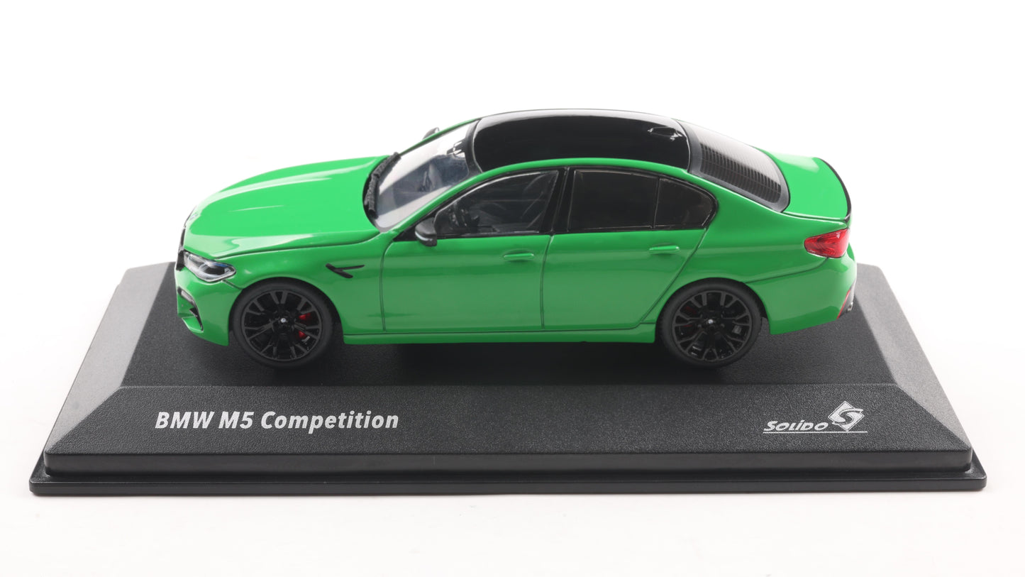 PRECOMMANDE - BMW M5 COMPETITION SIGNAL GREEN 2022 - Solido - 1/43