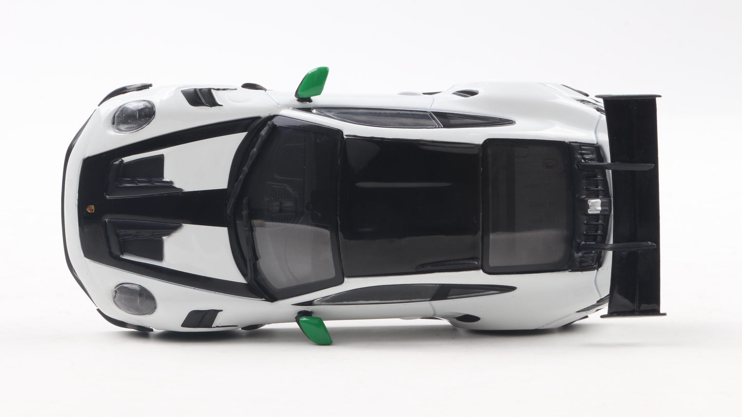 PRECOMMANDE - PORSCHE 911 (992) GT3 RS TRIBUTE TO CARRERA RS PACKAGE WHITE W/GREEN 2023 - Solido - 1/43