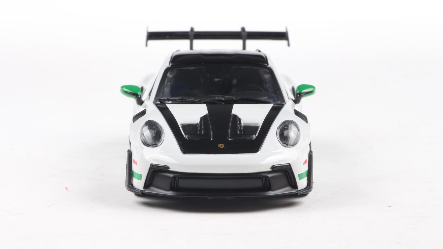 PRECOMMANDE - PORSCHE 911 (992) GT3 RS TRIBUTE TO CARRERA RS PACKAGE WHITE W/GREEN 2023 - Solido - 1/43
