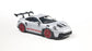 PRECOMMANDE - PORSCHE 911 (992) GT3 RS ICE GREY METALLIC W/PYRO RED 2023 - Solido - 1/43