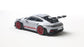 PRECOMMANDE - PORSCHE 911 (992) GT3 RS ICE GREY METALLIC W/PYRO RED 2023 - Solido - 1/43