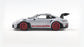 PRECOMMANDE - PORSCHE 911 (992) GT3 RS ICE GREY METALLIC W/PYRO RED 2023 - Solido - 1/43